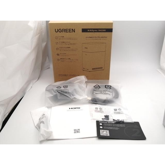中古】UGREEN NASync DH2300 2ベイ デスクトップNASキット