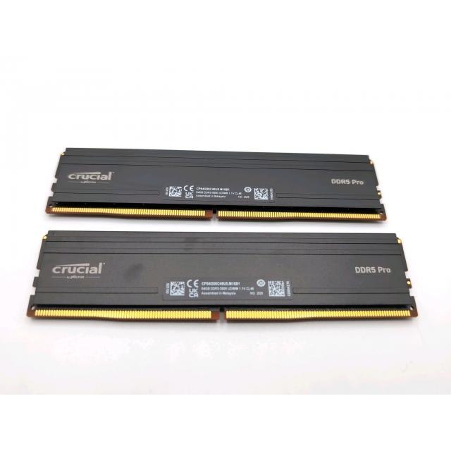 中古】DDR5 64GB 2枚組（合計128GB） DDR5-5600(PC5-44800