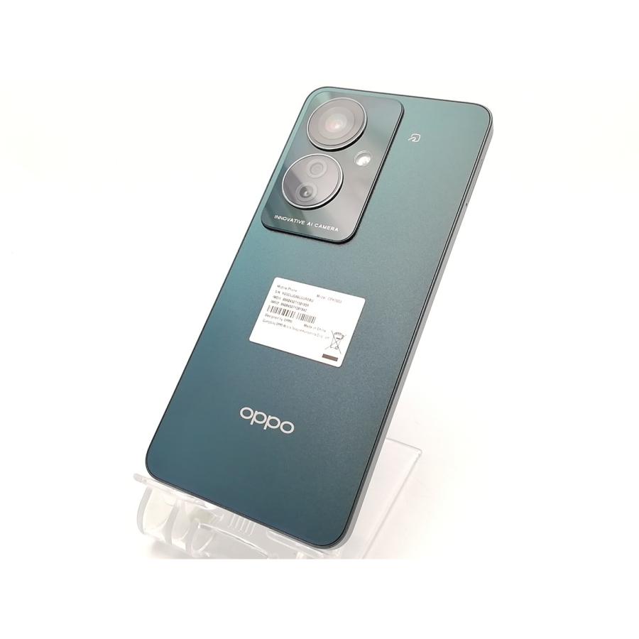 中古】Oppo 国内版 【SIMフリー】 OPPO Reno11 A ダークグリーン 8GB