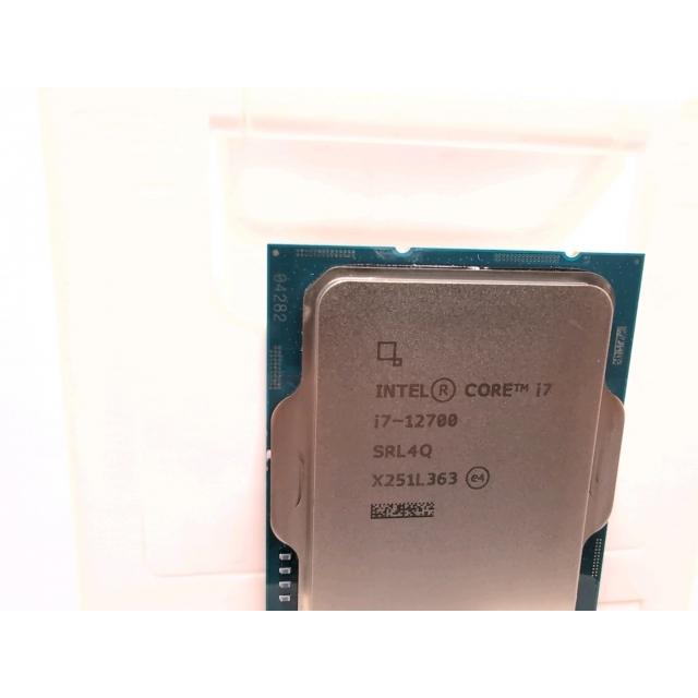 中古】Intel Core i7-12700(2.1GHz) Bulk LGA1700/12C(P:8C/E:4C)/20T