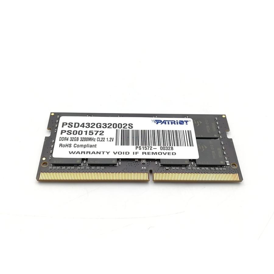 中古】260PIN 32GB DDR4-3200(PC4-25600) SODIMM【ノートPC用】【EC 