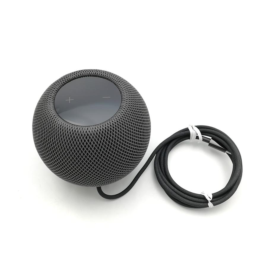 中古】Apple HomePod mini スペースグレイ MY5G2J/A【ECセンター】保証