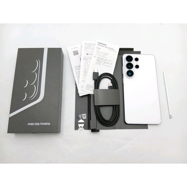 中古】SAMSUNG 国内版 【SIMフリー】 Galaxy S26 Ultra ホワイト 12GB