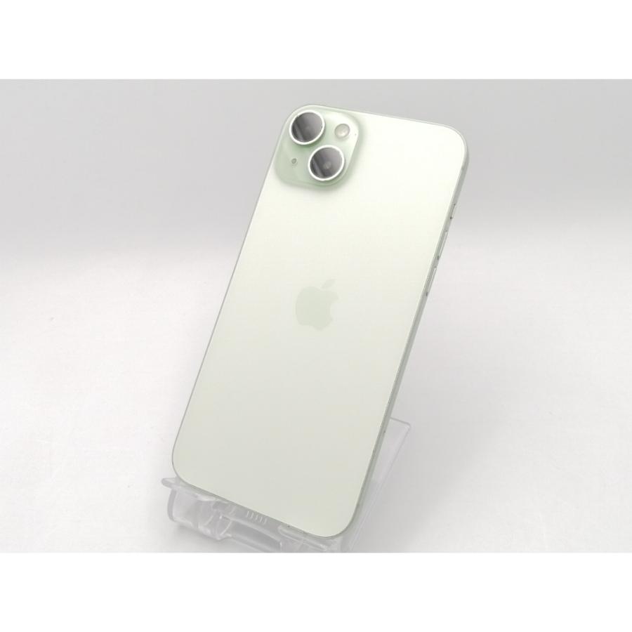 中古】Apple 国内版 【SIMフリー】 iPhone 15 Plus 256GB グリーン
