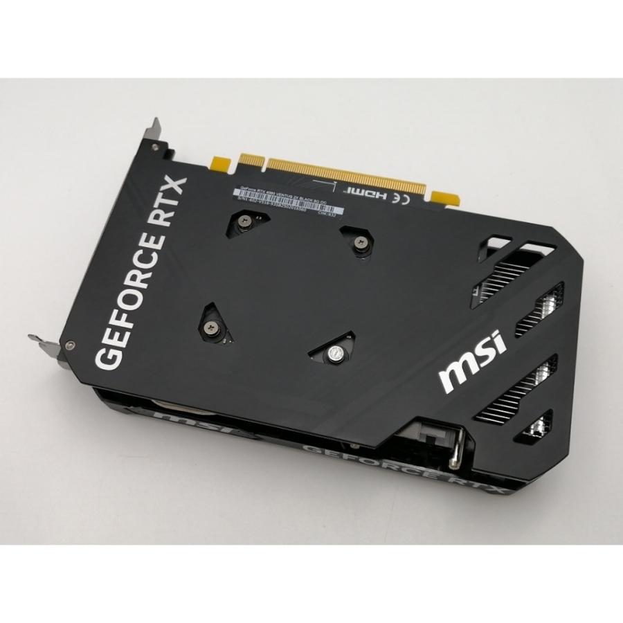 未開封新品保証あり　MSI RTX 4060 VENTUS 2X 中古】MSI GeForce RTX 4060 VENTUS 2X BLACK 8G OC RTX4060/8GB(GDDR6