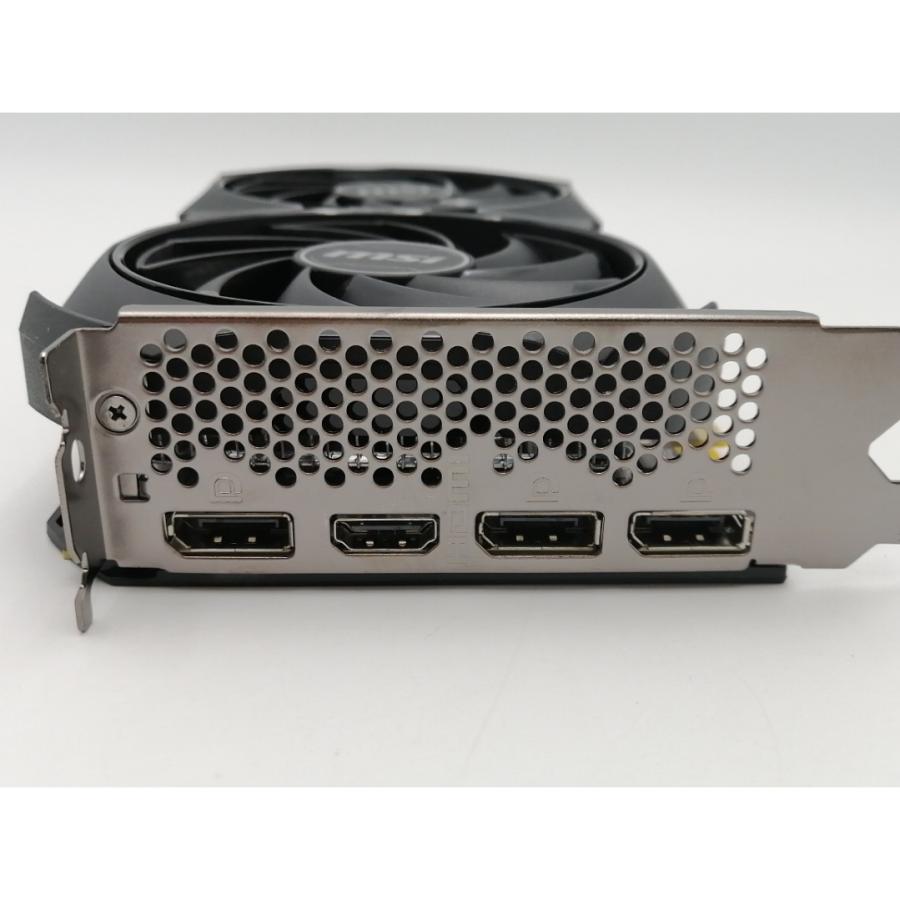 中古】MSI GeForce RTX 4060 VENTUS 2X BLACK 8G OC RTX4060/8GB(GDDR6