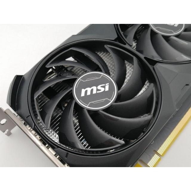 中古】MSI GeForce RTX 4060 VENTUS 2X BLACK 8G OC RTX4060/8GB(GDDR6