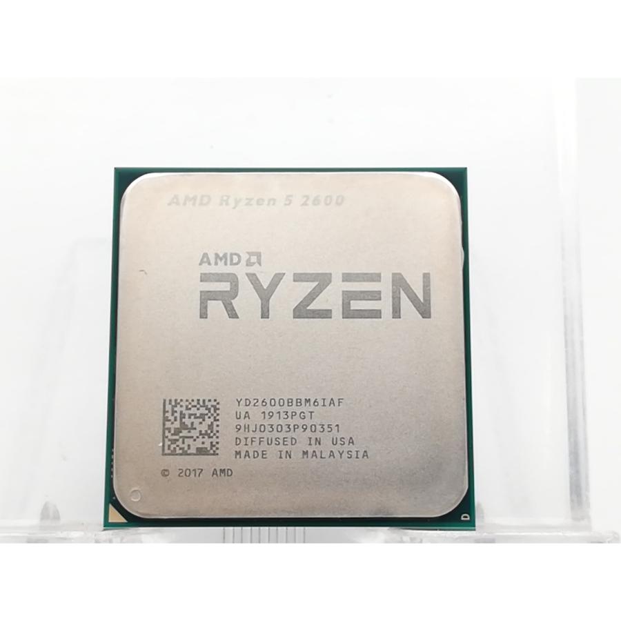 中古】AMD Ryzen 5 2600 (3.4GHz/TC:3.9GHz) bulk AM4/6C/12T/L3 16MB