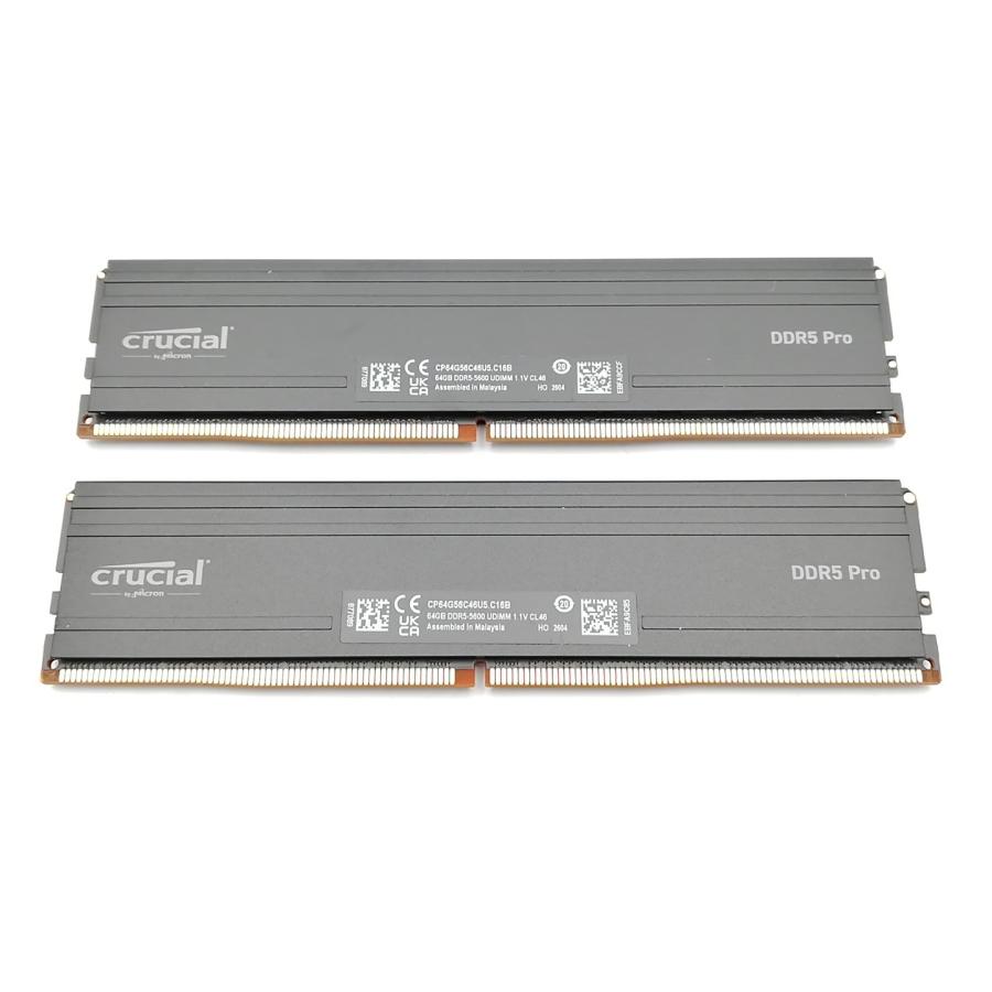 中古】DDR5 64GB 2枚組（合計128GB） DDR5-5600(PC5-44800