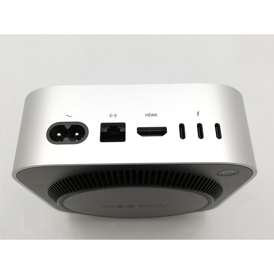 中古】Apple Mac mini M4(CPU:10C/GPU:10C) 16GB/256GB シルバー