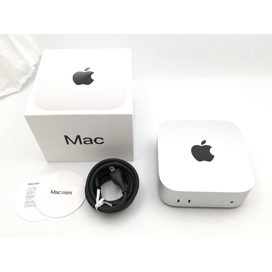 中古】Apple Mac mini M4(CPU:10C/GPU:10C) 16GB/256GB シルバー
