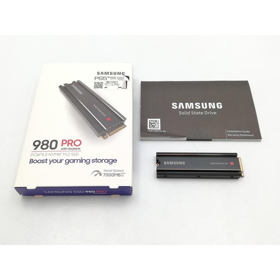 【新品未開封】Samsung 980 PRO MZ-V8P2T0C/IT 中古】SAMSUNG 980 PRO with Heatsink(MZ-V8P2T0C/IT) 2TB/M.2 2280