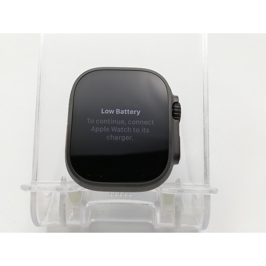 中古】Apple Apple Watch Ultra3 49mm Cellular ブラックチタニウム