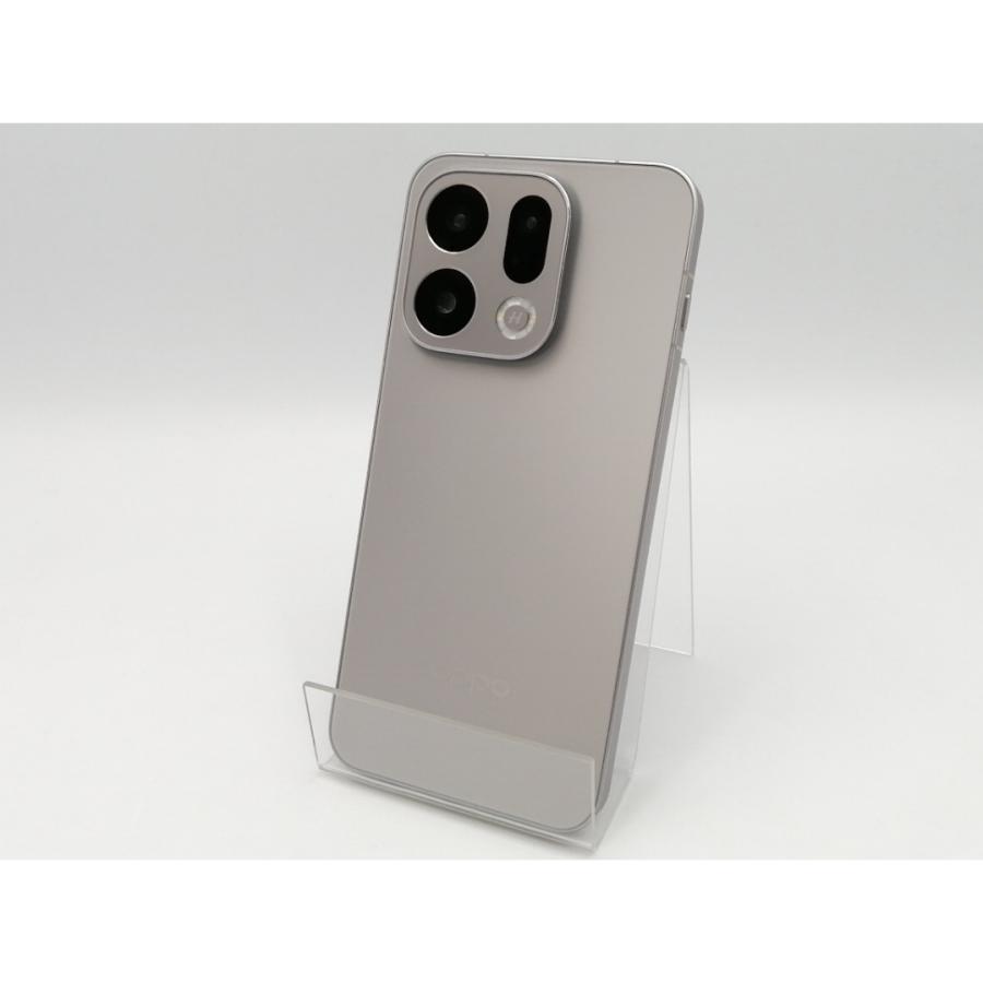 中古】Oppo au 【SIMフリー】 OPPO Find X9 チタニウムグレー 16GB
