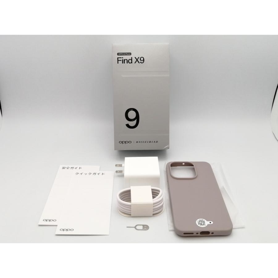 中古】Oppo au 【SIMフリー】 OPPO Find X9 チタニウムグレー 16GB