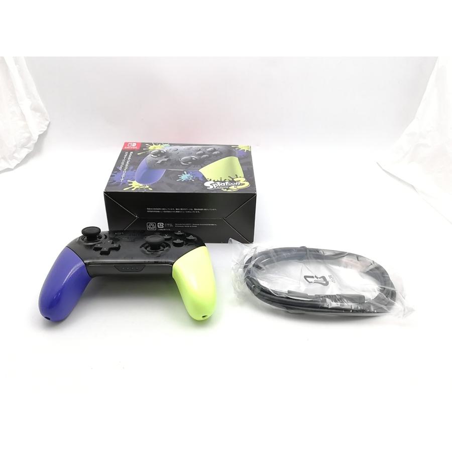 中古】Nintendo Switch Proコントローラー スプラトゥーン3