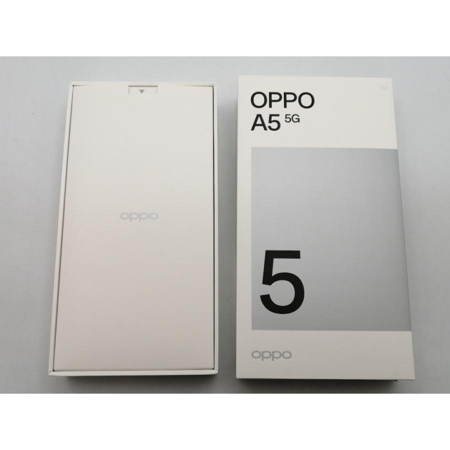 未使用】Oppo au 【SIMフリー】 OPPO A5 5G 4GB 128GB グリーン OPG06