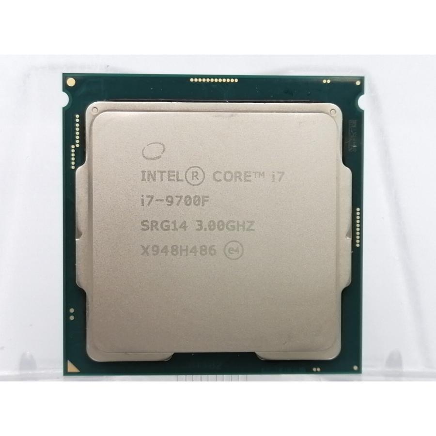 中古】Intel Core i7-9700F (3GHz/TB:4.7GHz/SRG14/R0) bulk LGA1151