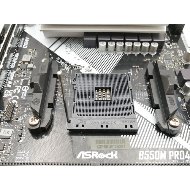 中古】ASRock B550M Pro4 B550/AM4/MicroATX【ECセンター】保証期間1