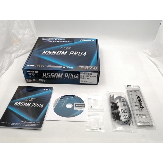 中古】ASRock B550M Pro4 B550/AM4/MicroATX【ECセンター】保証期間1
