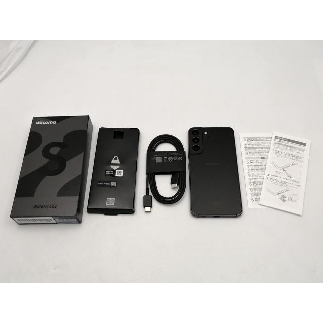 中古】SAMSUNG docomo 【SIMフリー】 Galaxy S22 ファントムブラック