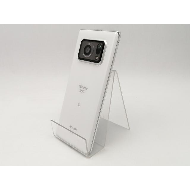 格安 ほぼ未使用 SHARP 大容量128GB AQUOS R6 SH-51B 中古】SHARP docomo 【SIMロック解除済み】 AQUOS R6 ホワイト 12GB