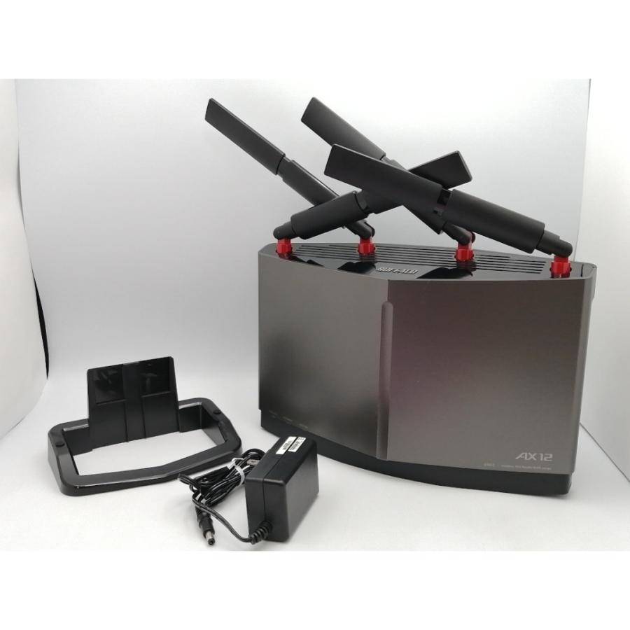 中古】BUFFALO AirStation WXR-6000AX12S Wi-Fi6(11ax)対応無線LAN