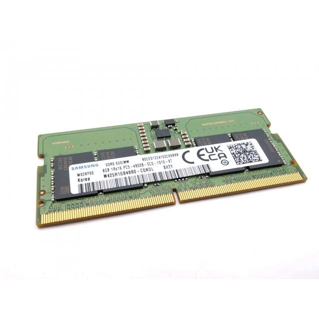 DDR5メモリ、PC5-38400、262pin SODIMM 中古】262PIN SODIMM 8GB DDR5-4800(PC5-38400)【ノートPC用】【EC