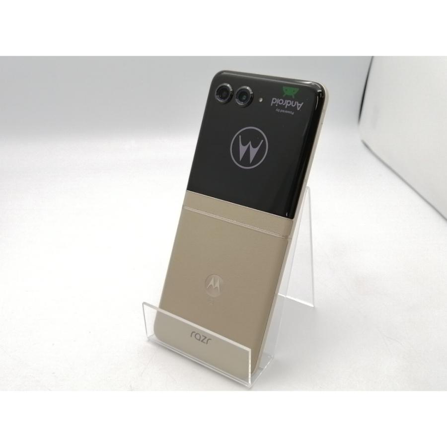 中古】MOTOROLA 国内版 【SIMフリー】 motorola razr 50 サンド