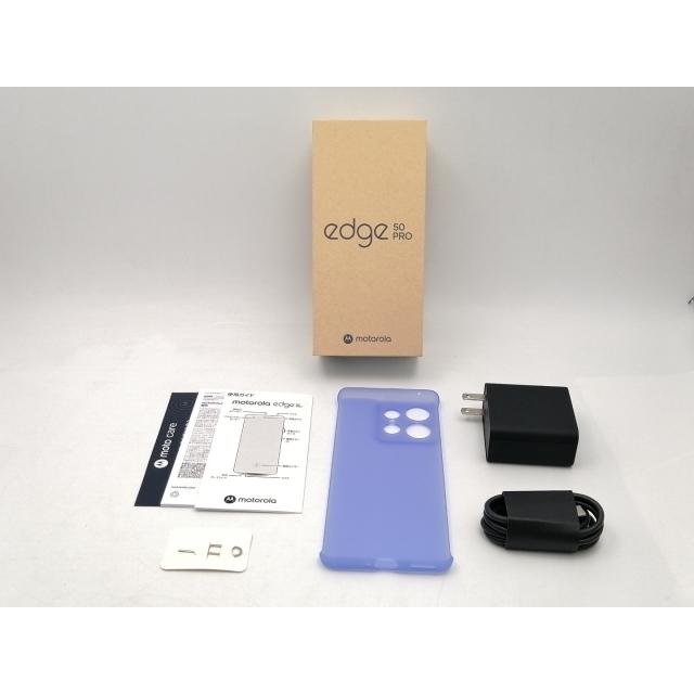 中古】MOTOROLA 国内版 【SIMフリー】 motorola edge 50 pro リュクス