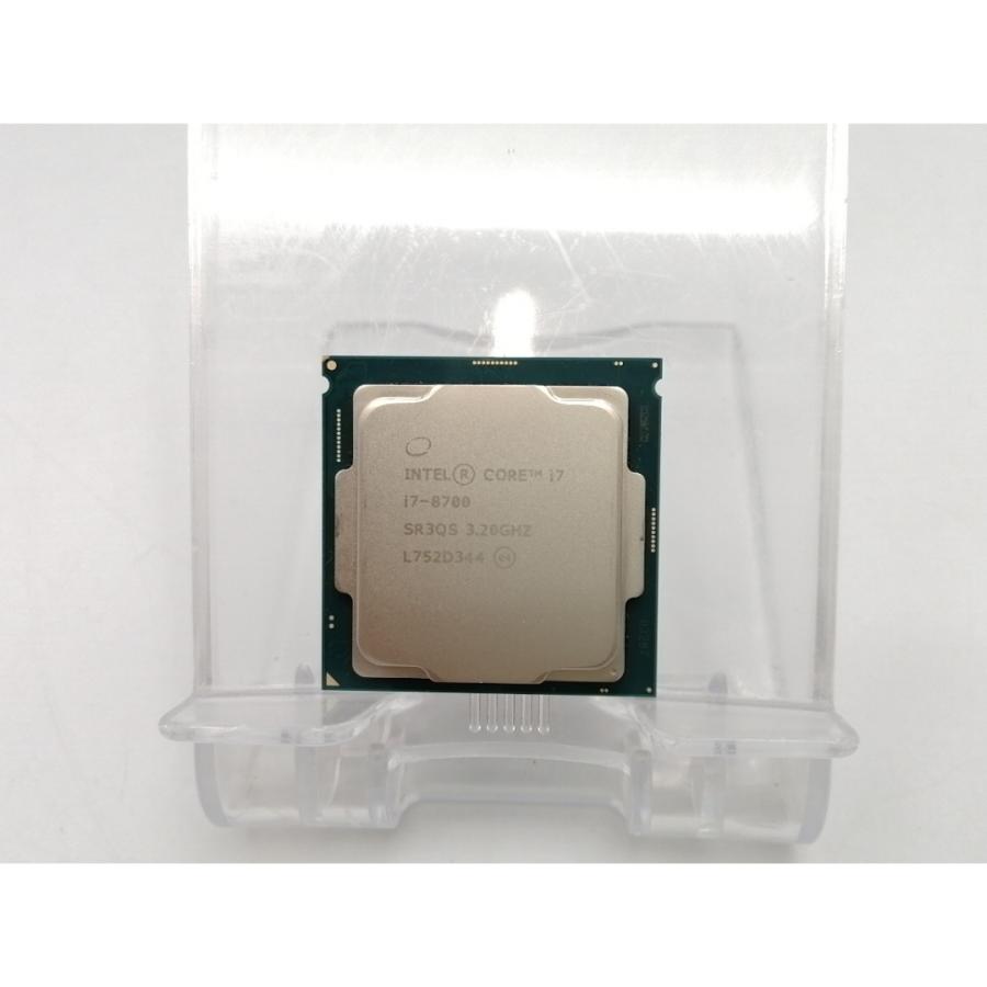 【中古】Intel Core i7-8700 LGA1151 動作確認済み 中古】Intel Core i7-8700 (3.2GHz/TB:4.6GHz) bulk LGA1151/6C/12T/L3