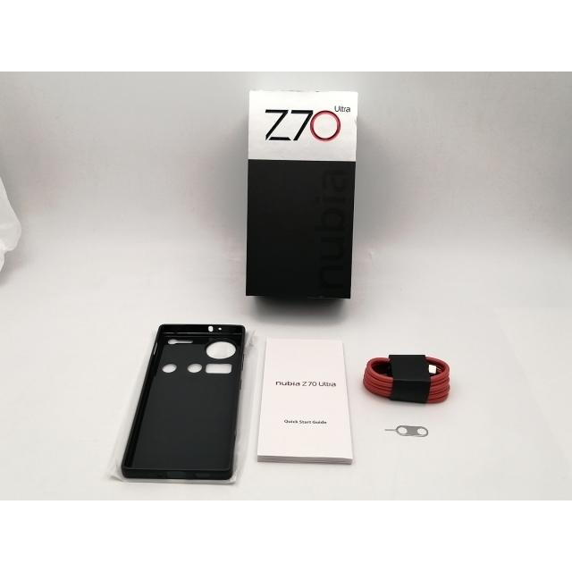 中古】Nubia 国内版【SIMフリー】 nubia Z70 Ultra 12GB 256GB Black