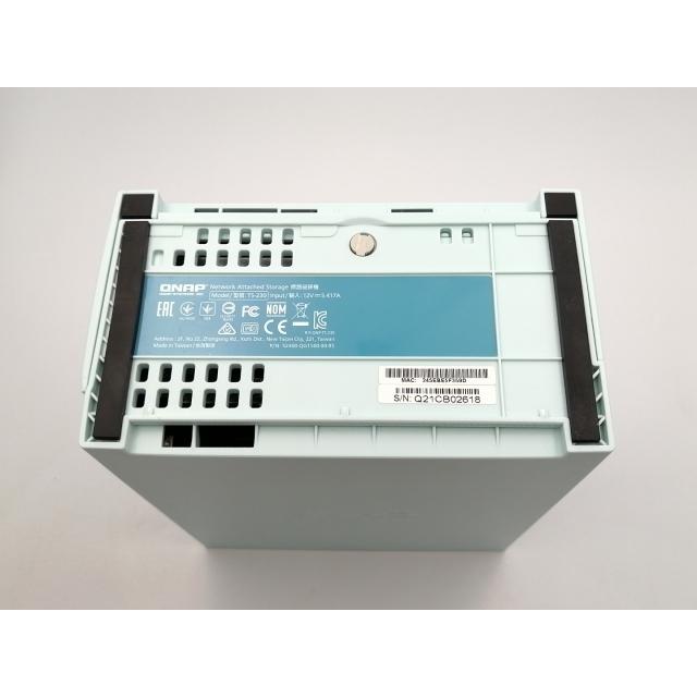 中古】QNAP TS-230 2Bay NAS Kit【ECセンター】保証期間1週間