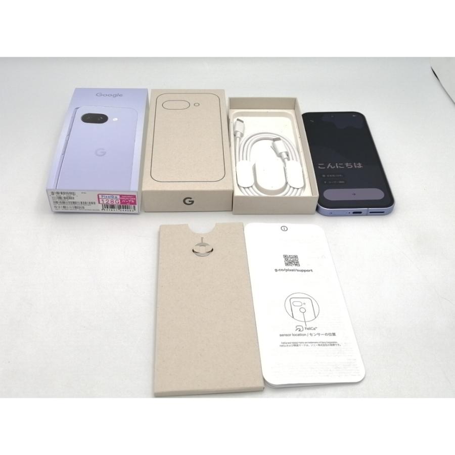 中古】Google docomo 【SIMフリー】 Pixel 9a アイリス 8GB 128GB【EC