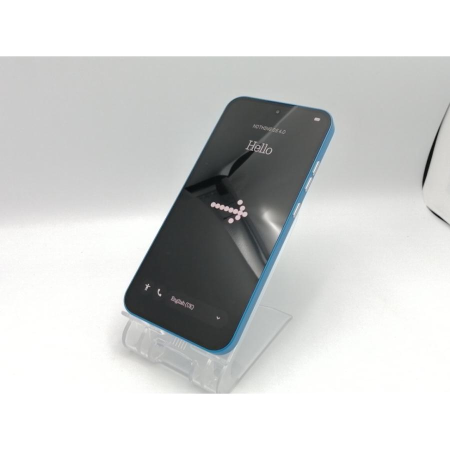 中古】NOTHING 国内版 【SIMフリー】 Nothing Phone (4a) ブルー 8GB