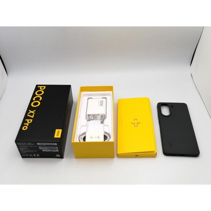 中古】Xiaomi 国内版 【SIMフリー】 Poco X7 Pro ブラック 12GB 512GB