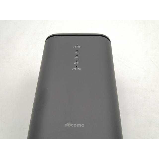 中古】SHARP docomo 【SIMフリー】 home 5G HR02 [ダークグレー]【EC