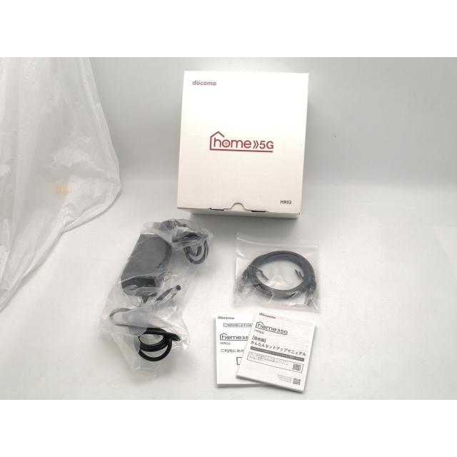 中古】SHARP docomo 【SIMフリー】 home 5G HR02 [ダークグレー]【EC