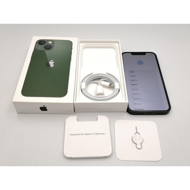 iPhone 13 mini 【中古】Apple 国内版 【SIMフリー】 512GB グリーン