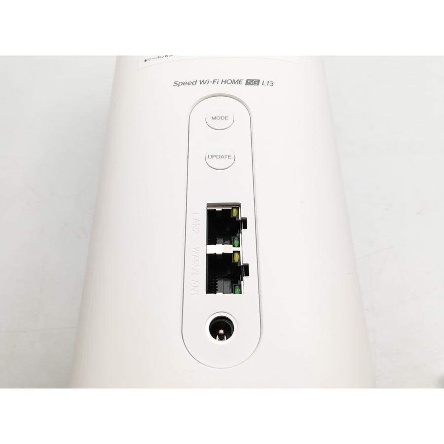 中古】ZTE au Speed Wi-Fi HOME 5G L13 ZTR02【ECセンター】保証期間1