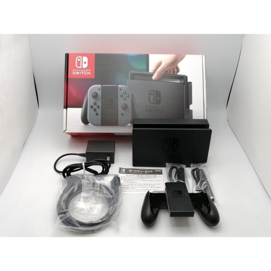 中古】Nintendo Switch 本体 Joy-Con(L)/(R) グレー HAD-S-KAAAA