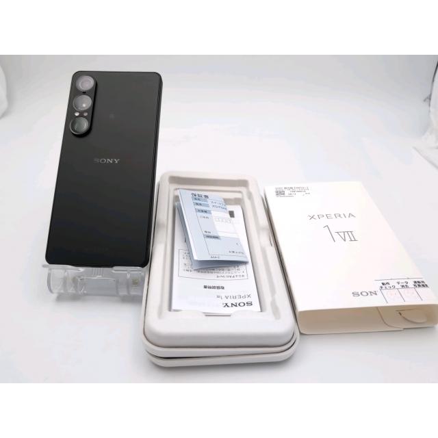 中古】SONY 国内版 【SIMフリー】 Xperia 1 VII スレートブラック 12GB