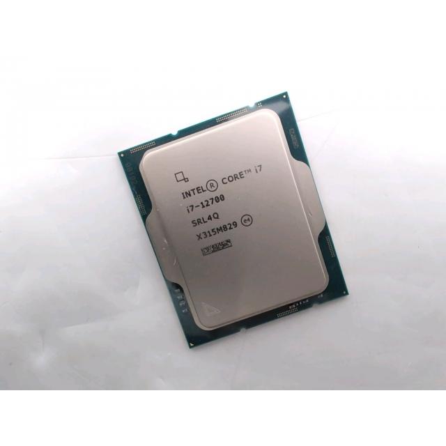 中古】Intel Core i7-12700(2.1GHz) Bulk LGA1700/12C(P:8C/E:4C)/20T