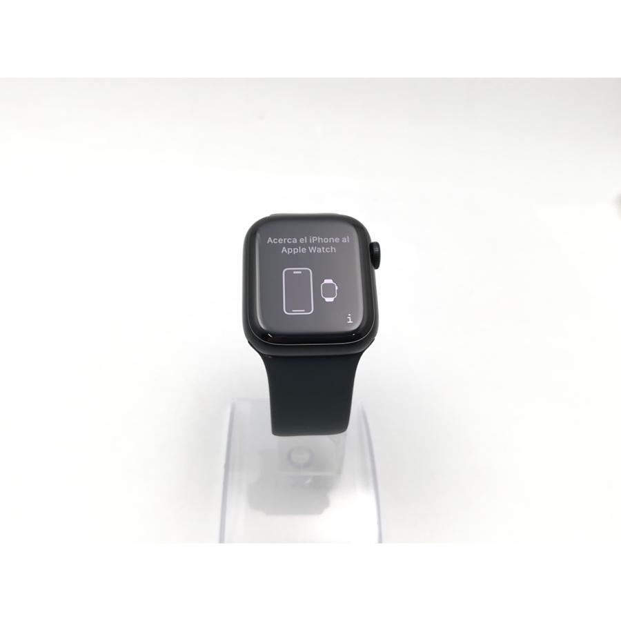 中古】Apple Watch Series9 41mm GPS ミッドナイトアルミニウムケース 