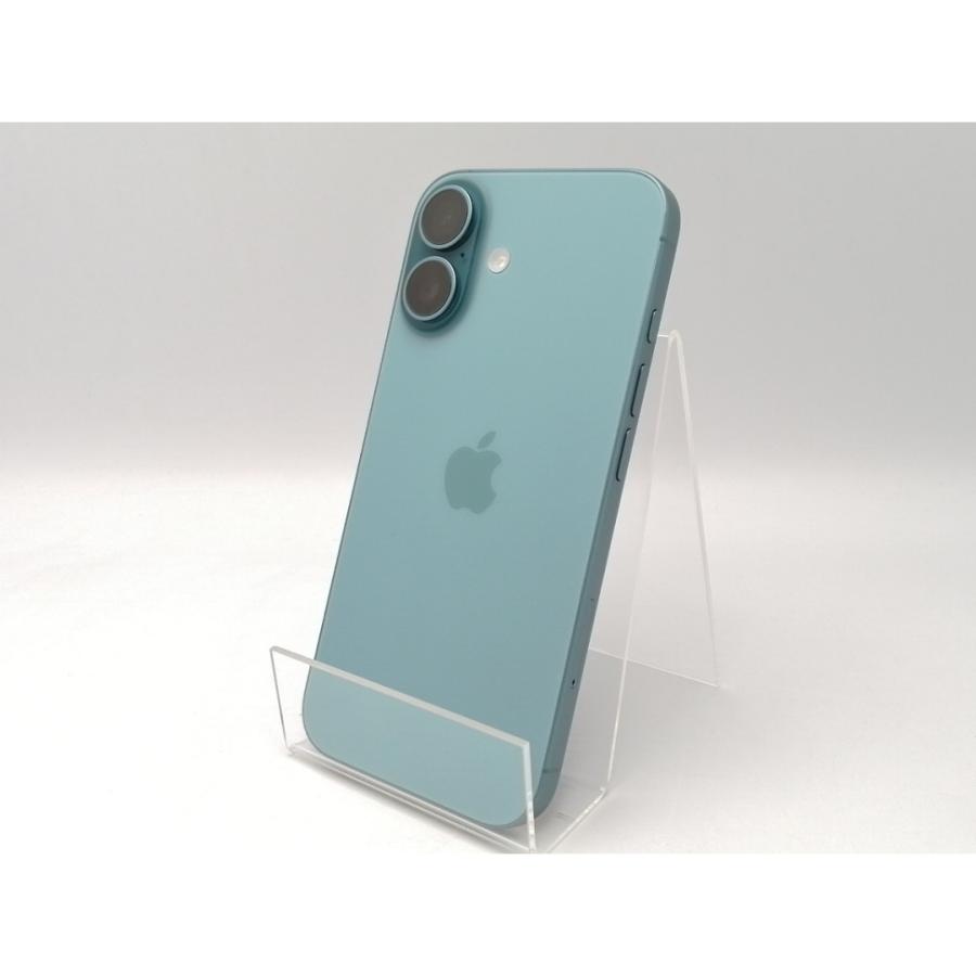 中古】Apple 国内版 【SIMフリー】 iPhone 16 128GB ティール MYDV3J/A