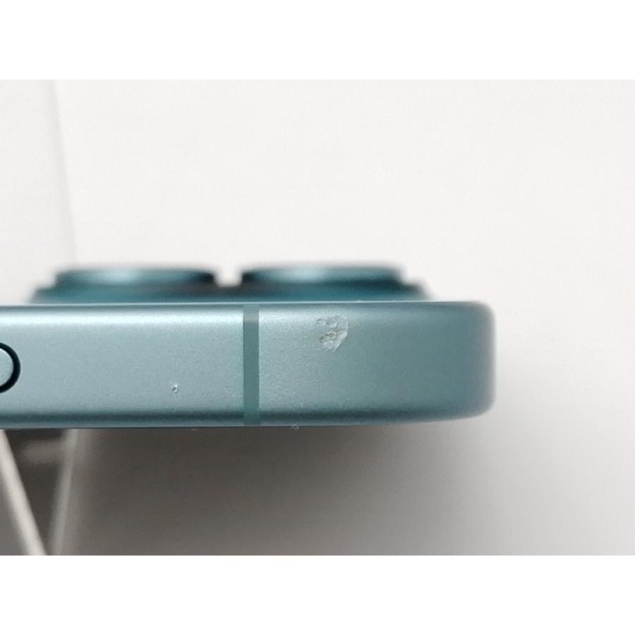 中古】Apple 国内版 【SIMフリー】 iPhone 16 128GB ティール MYDV3J/A