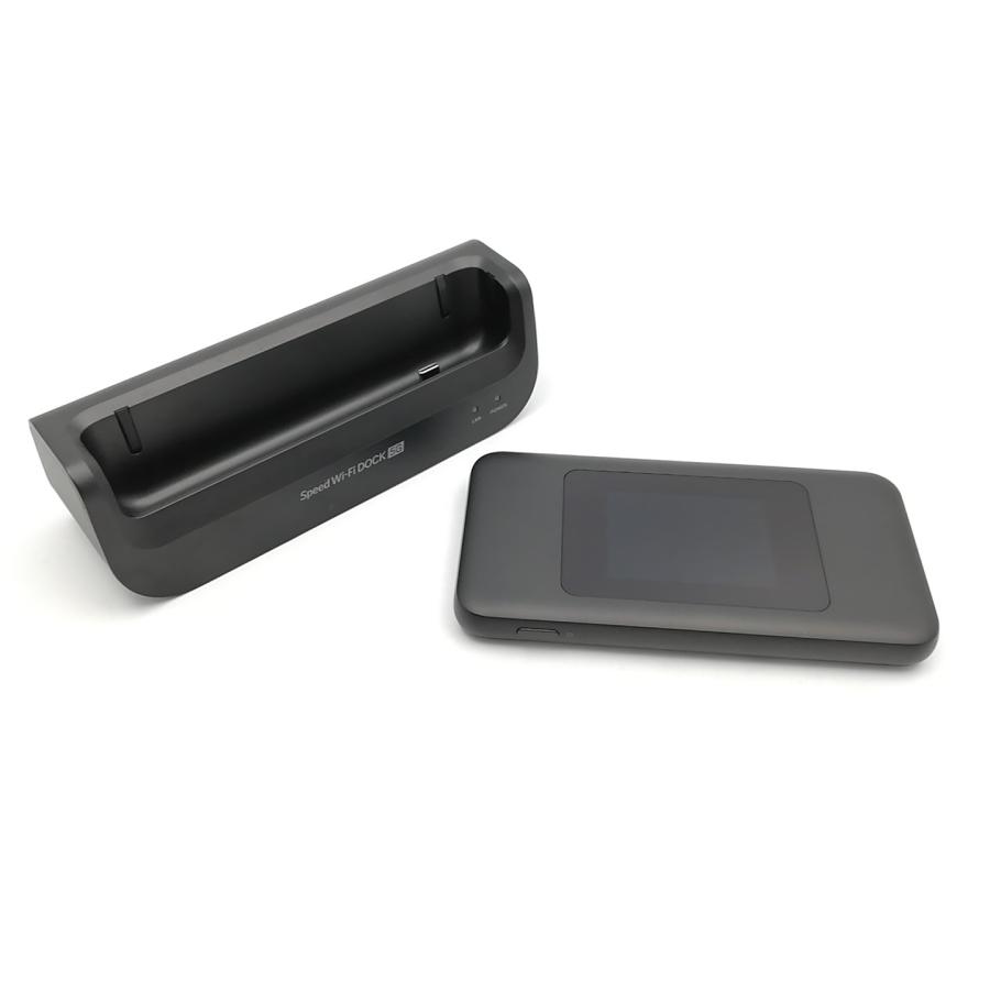 中古】CPSpeed UQmobile【SIMフリー】 Speed Wi-Fi DOCK 5G 01【EC