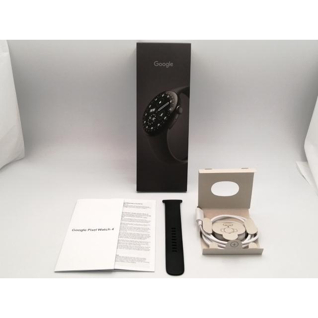 中古】Google Pixel Watch4 Wi-Fiモデル 45mm Matte Black アルミ