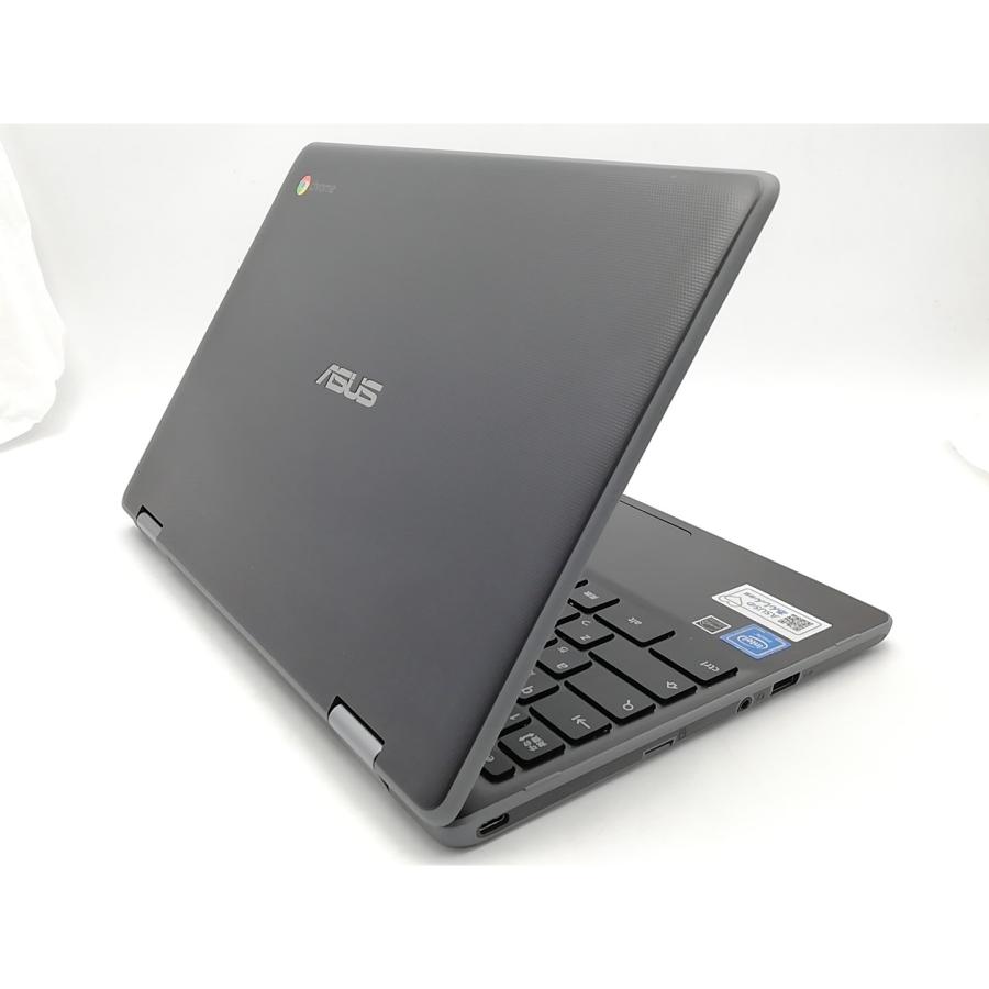 中古】Chromebook Flip C214MA C214MA-GA0029 ダークグレー【Celeron