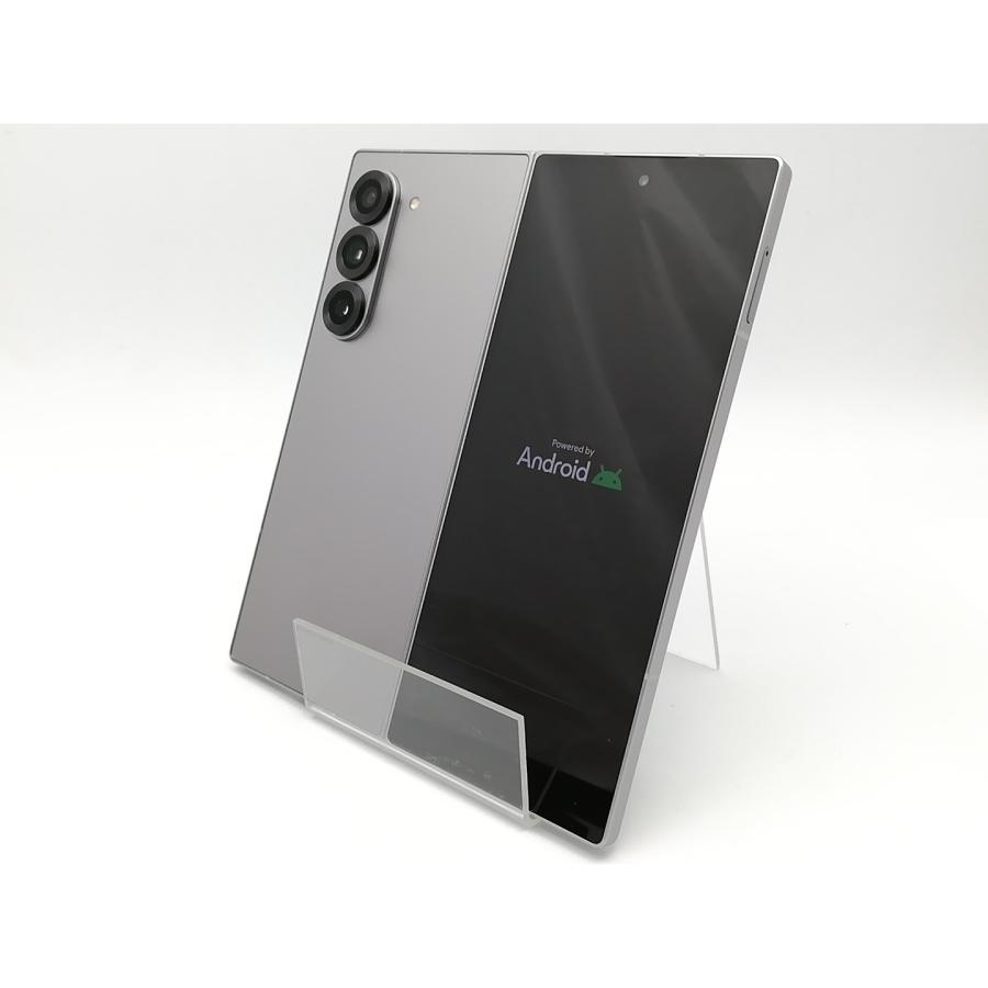 中古】SAMSUNG 国内版 【SIMフリー】 Galaxy Z Fold6 シルバーシャドウ 